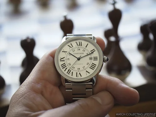 Cartier ronde solo on wrist hotsell